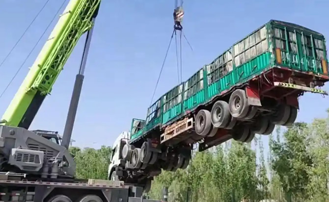 马村区道路脱困救援案例